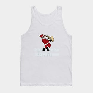 Swinging Santa - Sax Tank Top